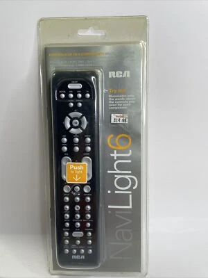 RCA Navilight 6 device UNIVERSAL REMOTE CONTROL RCR660 Brand New - Light Works - Image 1 of 3