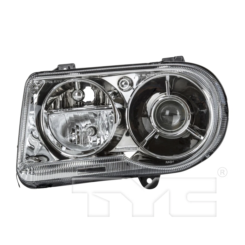 Headlight Assembly Left TYC For 2005-2010 Chrysler 300 - Image 1 of 4