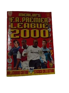 Merlin F.A Premier League 2000 Sticker Album Incomplete - Picture 1 of 1
