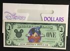 Disney Dollar Mickey 2001 $1 one A01208468A Series W/Envelope UNC Mint 7Digits C