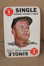 1968 Topps Game Baseball Game Card #1 - #33 - Complete your set - Pick your card