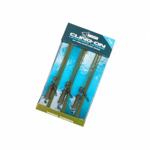 PLATAFORMAS DE HELICÓPTERO NASH CLING-ON LEADCORE LEADER 3X VERDE HIERBA - Imagen 1 de 2