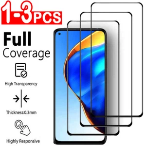 FULL COVER Screen Protector For Xiaomi 13T 12T 11T Pro 12 11 Lite Tempered Glass - Picture 1 of 14