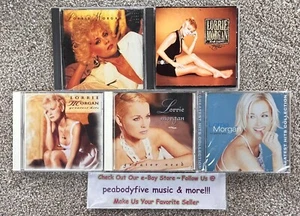 Lot Of 5 LORRIE MORGAN CDS -Leave Light, War Paint, Hits, Need, Greatest (NEW) - Picture 1 of 2