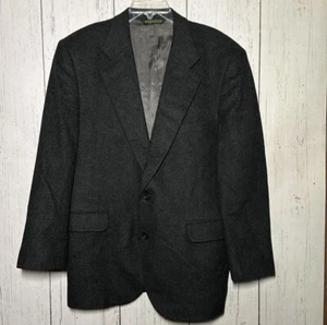 Bradford & Taylor 100% Camel Hair Gray Sports-coat Blazer Size 34 Regular - Picture 1 of 4