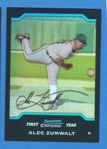 Bowman Chrome Refractor #330 2004 Alec Zumwalt Devil Rays - Imagen 1 de 1