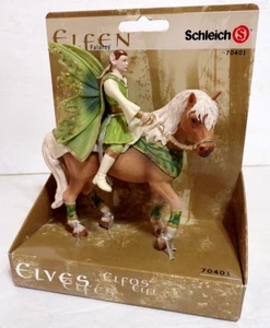 Schleich Retired Bayala Sun Elf Fairy Falaroy On Elfen Horseback Fantasy NIB - Picture 1 of 4