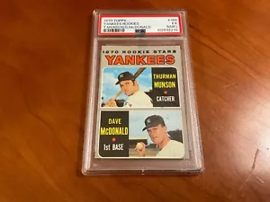 1970 Topps Rookie Stars Thurman Munson #189 (RC) PSA 5 EX (MC) - Bild 1 von 5