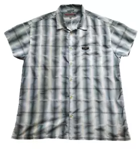 Billabong Men's Large Vintage Early 2000's Casual Dress Shirt Striped Pattern - Picture 1 of 8