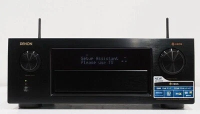DENON AVR-X6300H 11.2 Channel 140W 4K HOME THEATER RECEIVER Black Tested - Image 1 of 4