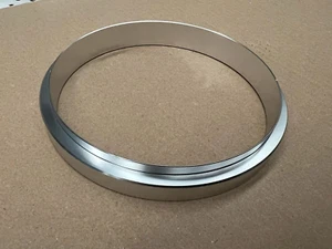 Billet Aluminium 1/2" Air Cleaner Spacer / Riser 5-1/8" Neck, Holley Edelbrock - Picture 1 of 2
