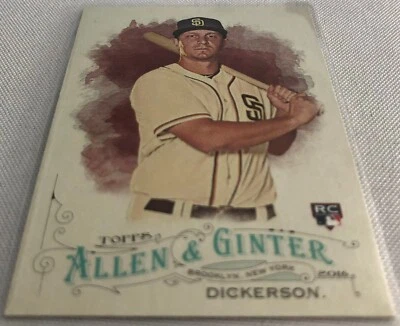 2016 Topps Allen & Ginter's Baseball Alex Dickerson San Diego Padres Rookie #105 - Image 1 of 3