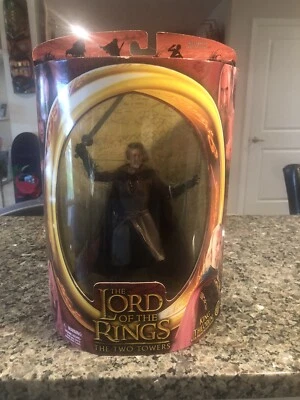 Figura Toybiz Señor de los Anillos Las Dos Torres Rey Theoden Foto 1 de 3