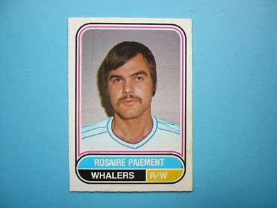 1975/76 O-PEE-CHEE WHA HOCKEY CARD #106 ROSAIRE PAIEMENT NM SHARP!! 75/76 OPC - Image 1 of 2