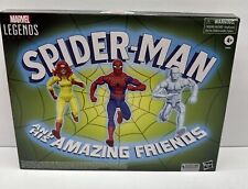 HASBRO MARVEL LEGENDS SPIDER-MAN AND HIS AMAZING FRIENDS MULTI PACK ACTION FIGS