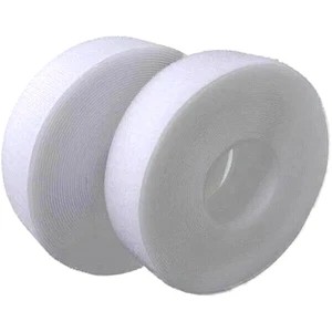 Sujetador de gancho y bucle marca Velcro® de 1" - Tira de coser blanca - 4 yardas - Imagen 1 de 6