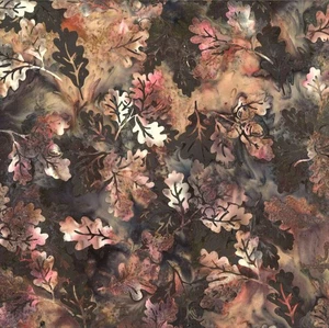 Hoffman - Bali Batik - Woodland By Mckenna Ryan - Acorn & Leaves - Fall, BTY - Picture 1 of 4