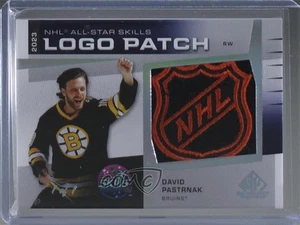Gioco SP 2023 usato All-Star Skills logo scudo patch 1/1 David Pastrnak - Foto 1 di 3