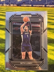 2023 Panini Prizm Drafts RC #46 Seth Lundy Atlanta Hawks - Bild 1 von 2