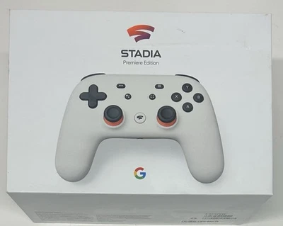 Google Stadia H2B Premiere Edition Controller - Clearly White  - Image 1 of 4