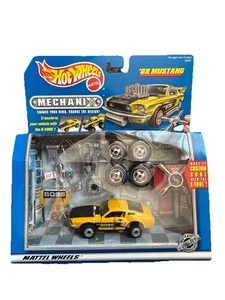 Mattel 1997 Hot Wheels Mechanix '68 MUSTANG BOSS 302, 1:43 Scale, NEW - Picture 1 of 2