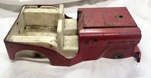 Tonka Fire Jeep For Parts Or Repair - Picture 1 of 6