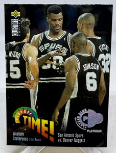 1995-96 Upper Deck Collector's Choice Playoff Time! Platinum Player's Club #358 - Bild 1 von 5