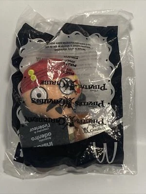 Juguete de peluche Happy Meal de McDonald's de Jack Sparrow de Piratas del Caribe 2006 Foto 1 de 4