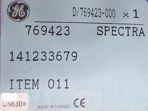 Gruppo viaggio serie GENERAL ELECTRIC GE MIR E250 3P SPECTRA 769423 21600A - Foto 1 di 1