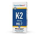 Superior Source Vitamin K2 Mk-7 (Menaquinone-7), 100 Mcg, Quick Dissolve
