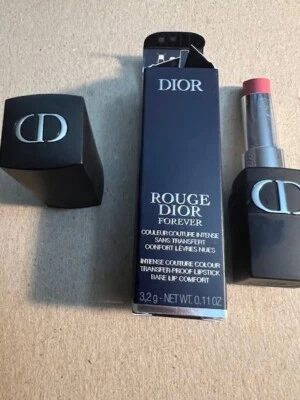 Dior Rouge Dior Forever Transfer Proof Lipstick  458 FOREVER PARIS NIB Free Ship - Image 1 of 3