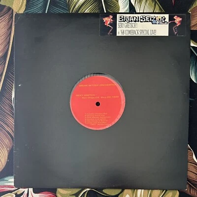 BRIAN SETZER ORCHESTRA . ‘68 Comeback Special Live In San Diego 1996 LP - Image 1 of 2