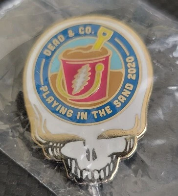 Pin Dead And Company Playing In The Sand 2020 Luna México Prendedor Oficial Foto 1 de 2