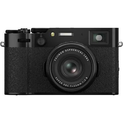 Fujifilm X100VI Professional Digital Compact Camera - Black - Image 1 of 4