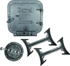 NEW US STOVE BK100E WOOD BURNING REGULAR STOVE IRON BARREL STOVE KIT 1204544