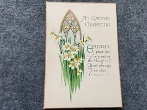 Cartolina vintage auguri di Pasqua - Foto 1 di 2