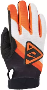 Answer 25 Peak Flo Gloves Black/Hyper Orange/White - XL | P/N 442804 - Picture 1 of 4