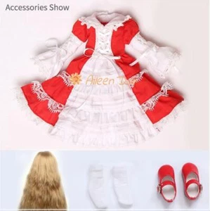 New Dress clothes wig Hair shoes For 1/6 BJD Doll Aileen Gaby A - Picture 1 of 8