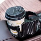Abs Carbon Fiber Center Console Drink Cup Holder For Car Interior Parts Us Ship