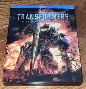 Transformers Age of Extinction 3-Discs Bluray Steelbook Limited Edition - Picture 1 of 6