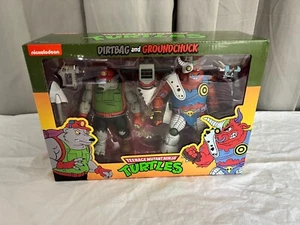 NECA Nickelodeon Teenage Mutant Ninja Turtles Dirtbag & Groundchuck Figurenset - Bild 1 von 6