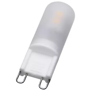 Satco S12330 - 2 Watt T4 LED Bulbs - G9 Base - Frosted 3000K (2, 5, or 10 Pack) - Picture 1 of 12