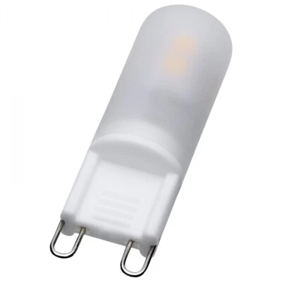 Satco S12330 - 2 Watt T4 LED Bulbs - G9 Base - Frosted  3000K  (10 Pack) - Image 1 of 4