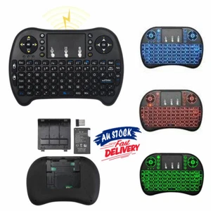 2.4GHz Remote Touchpad Box Android Backlit Mouse Control for Air PC Laptop TV - Picture 1 of 12