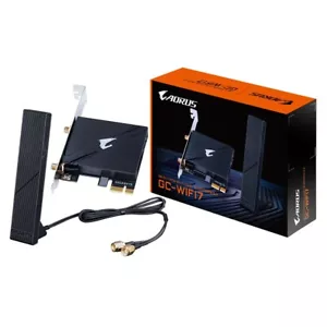 Gigabyte GC-WIFI7 Intel Wifi 7 5800Mbps Bluetooth 5.3 Wireless Pci-Express Card - Picture 1 of 2