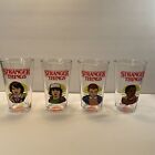 Stranger Things Glasses 16oz Cups Glassware Loungefly Netflix Pint Lot Of 4