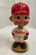VINTAGE 1960s MLB PHILADELPHIA PHILLIES BASEBALL BOBBLEHEAD NODDER BOBBLE HEAD 