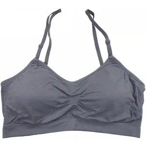 JOY BRA Mujer Cuello Redondo Sin Costuras Talla Completa Gris - Imagen 1 de 1