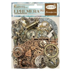 Stamperia EPHEMERA - CANCIONES DEL MAR - TUBERÍAS Y MECANISMOS MARINOS, Steampunk - Imagen 1 de 2