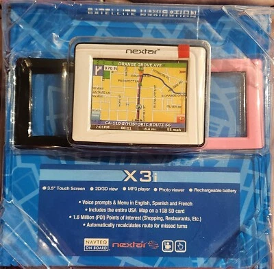 NEXTAR SATELLITE NAVIGATION SYSTEM - NEW - X3i - 3.5 Touch Screen, mp3... - Image 1 of 3